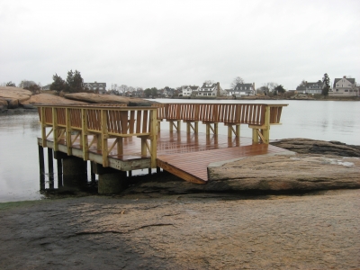 New dock seating
